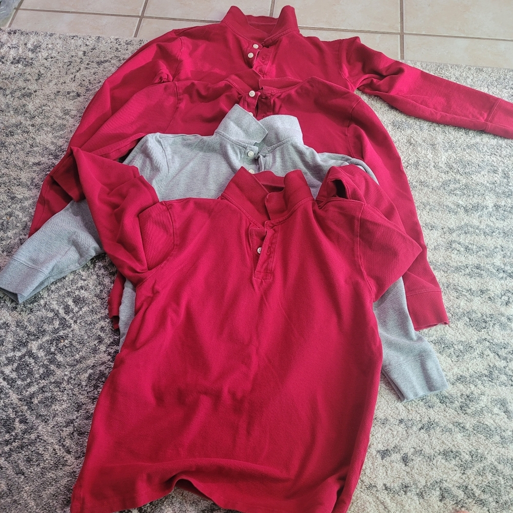 Bundle of shorts big boys 14y $2 each& 4 polo shirts size 14 - Picture 7 of 8